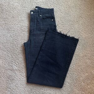 PAIGE - Black Paige Anessa Jeans. Size 27. 31 inch inseam